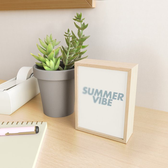 SUMMER VIBE Mini Art Print Gallery Image 2