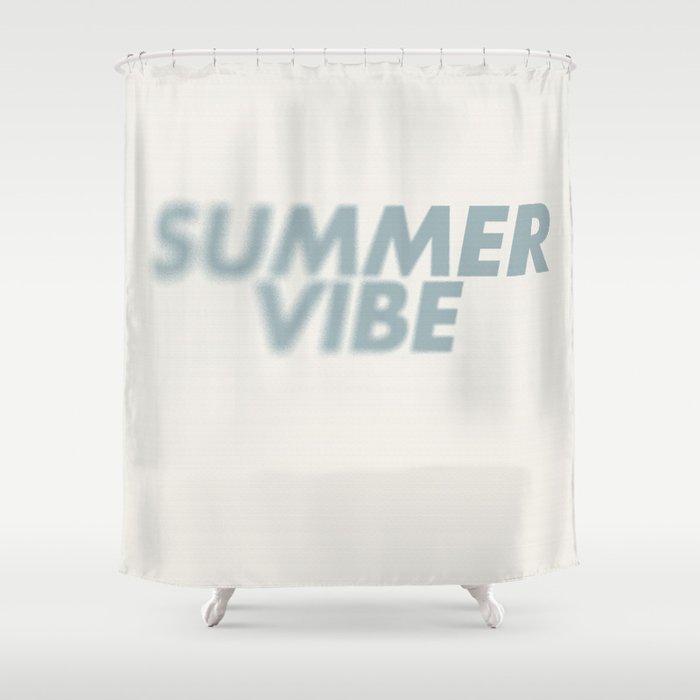 SUMMER VIBE Shower Curtain Gallery Image 1