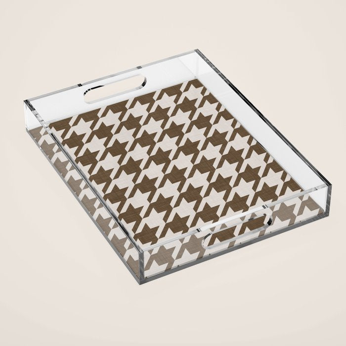 Cozy Heirloom in Coffee Acrylic Tray Gallery Image 1