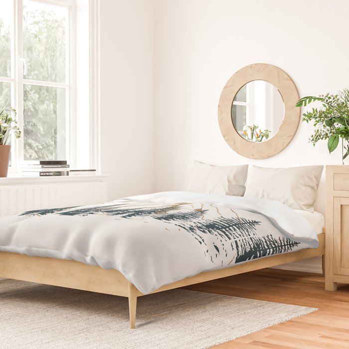 mountain 4 Duvet Cover Gallery Image 2