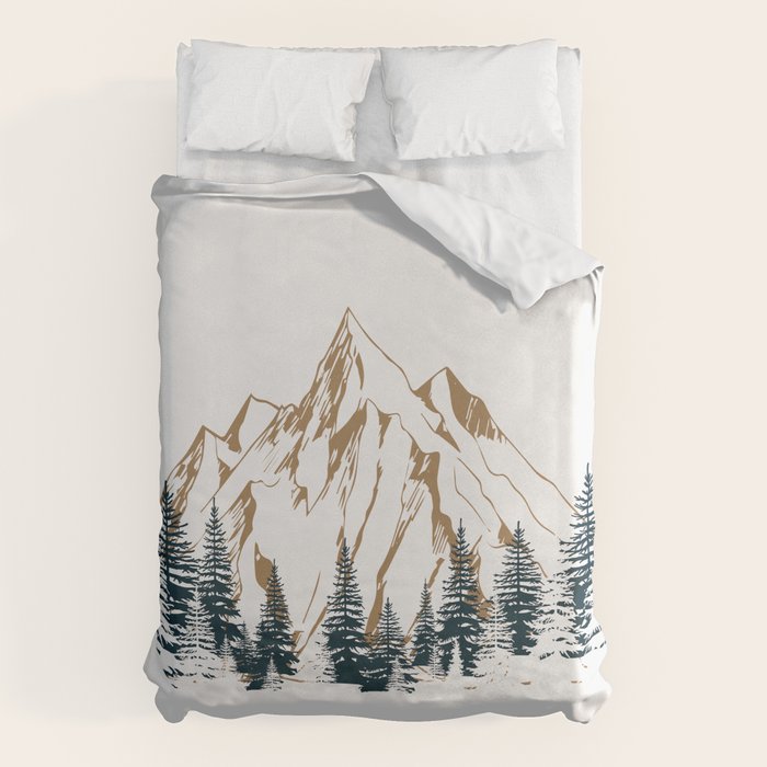 mountain 4 Duvet Cover Gallery Image 6