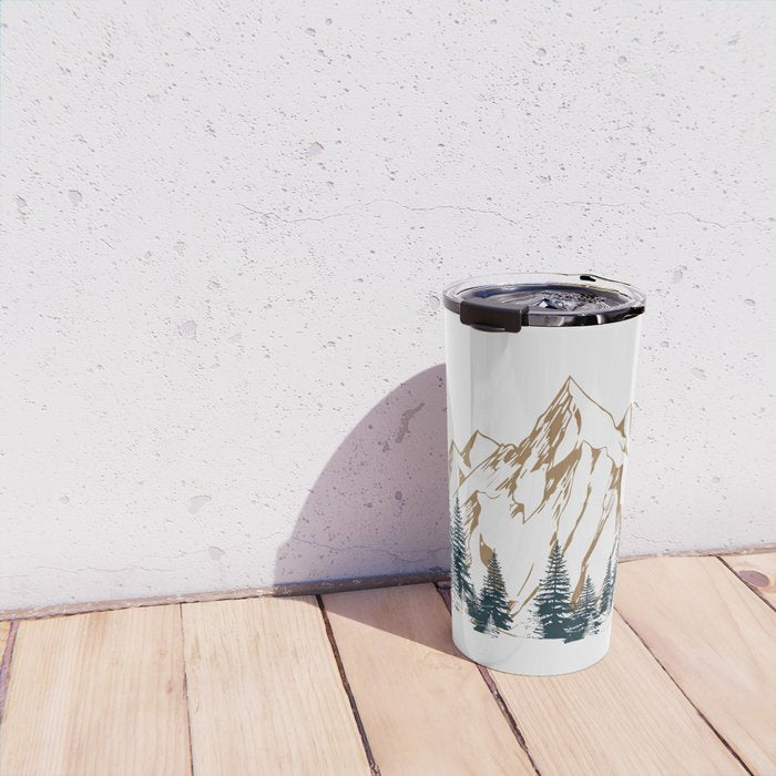 mountain 4 Travel Mug Gallery Image 4