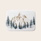 mountain 4 Bath Mat Gallery Image 1