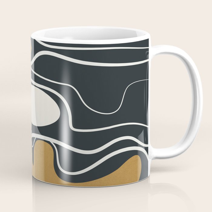 Minimal Abstract Form 1 Coffee Mug Gallery Image 1