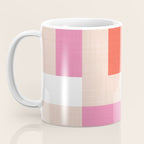 Playful Check Summer Plaid Pattern Coffee Mug Gallery Image 3