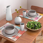 Playful Check Summer Plaid Pattern Placemat Gallery Image 2