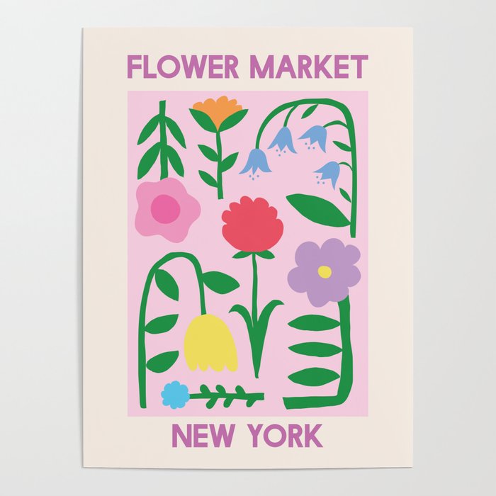 Flower Market New York Poster Gallery Image 4
