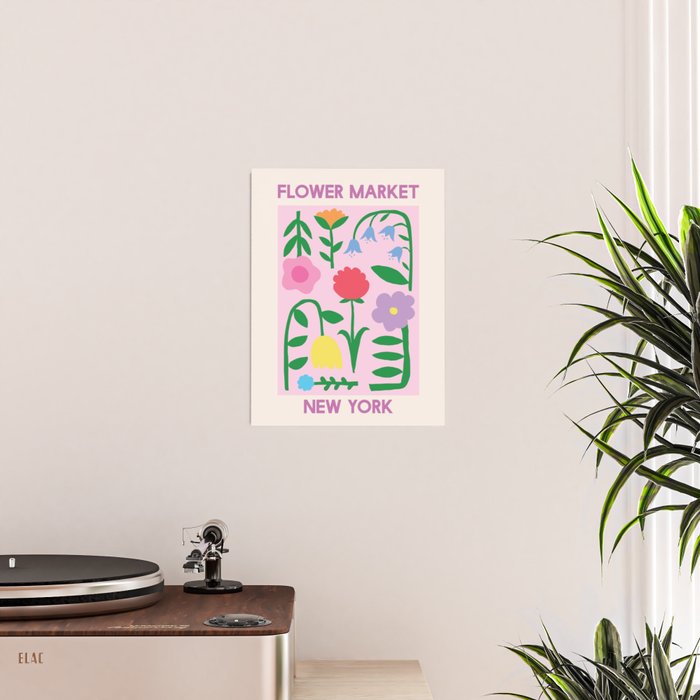 Flower Market New York Poster Gallery Image 2