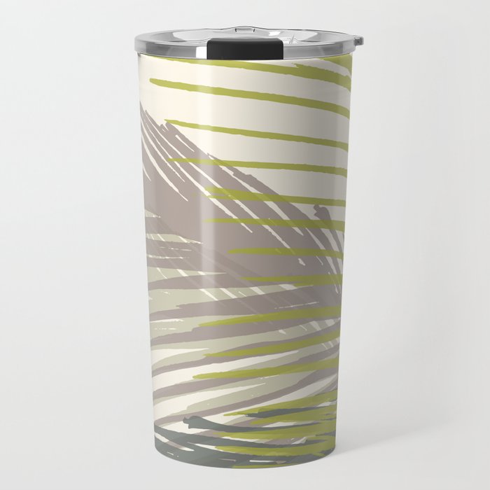Abstract Palm Tree Travel Mug Gallery Image 1