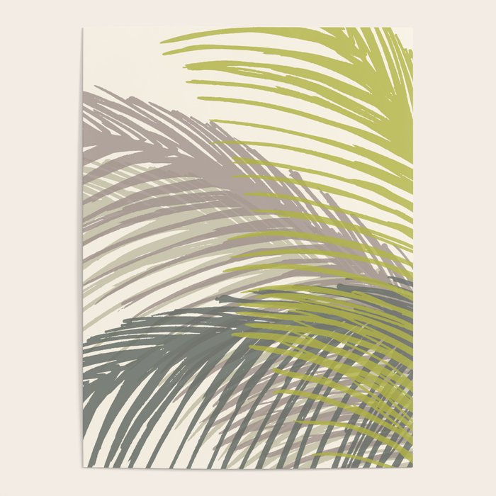 Abstract Palm Tree Poster Gallery Image 4