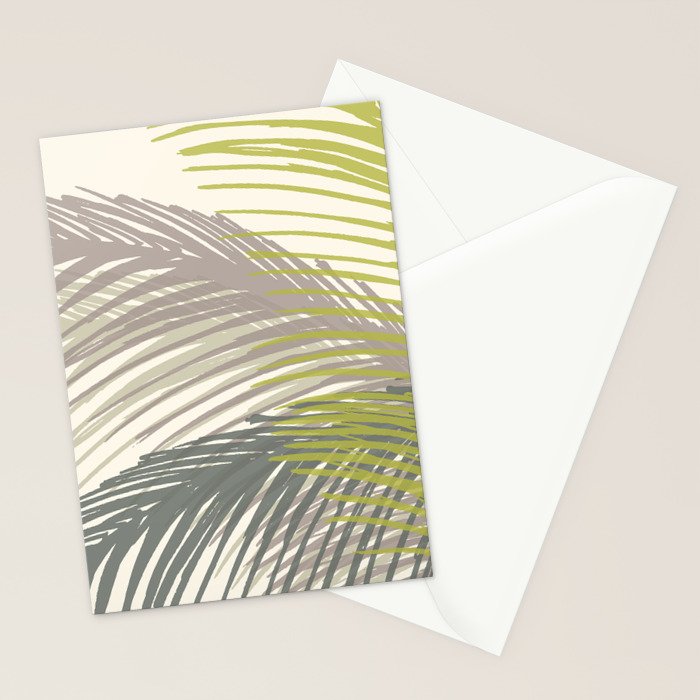 Abstract Palm Tree Stationery Card Gallery Image 2