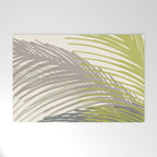 Abstract Palm Tree Welcome Mat Gallery Image 1