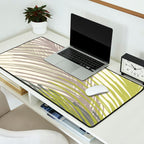 Abstract Palm Tree Desk Mat Gallery Image 2