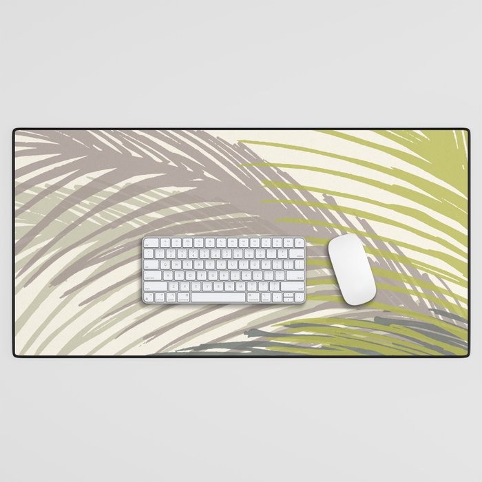 Abstract Palm Tree Desk Mat Gallery Image 1