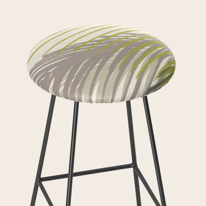 Abstract Palm Tree Stool Gallery Image 2
