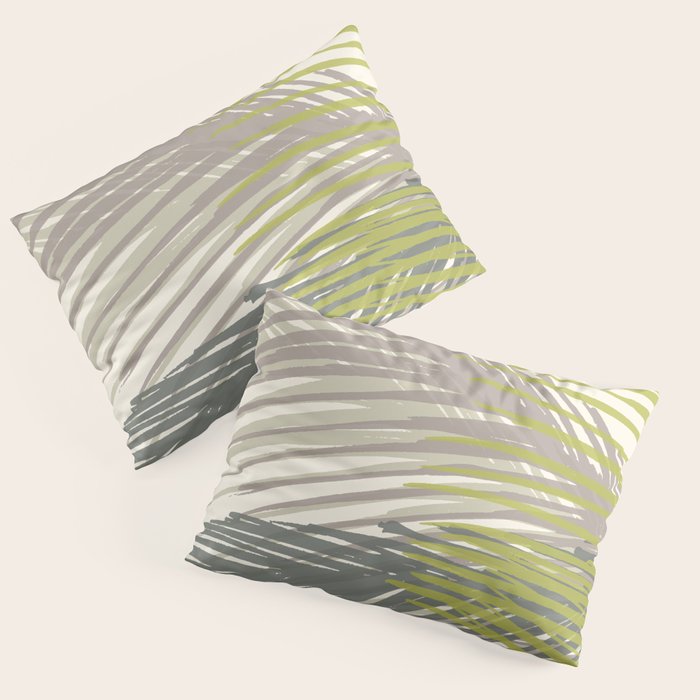 Abstract Palm Tree Pillow Sham Gallery Image 1