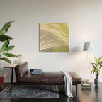 Abstract Palm Tree Wood Wall Art Gallery Image 2