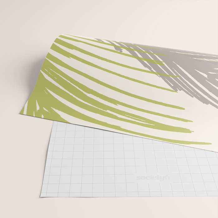Abstract Palm Tree Wrapping Paper Gallery Image 2