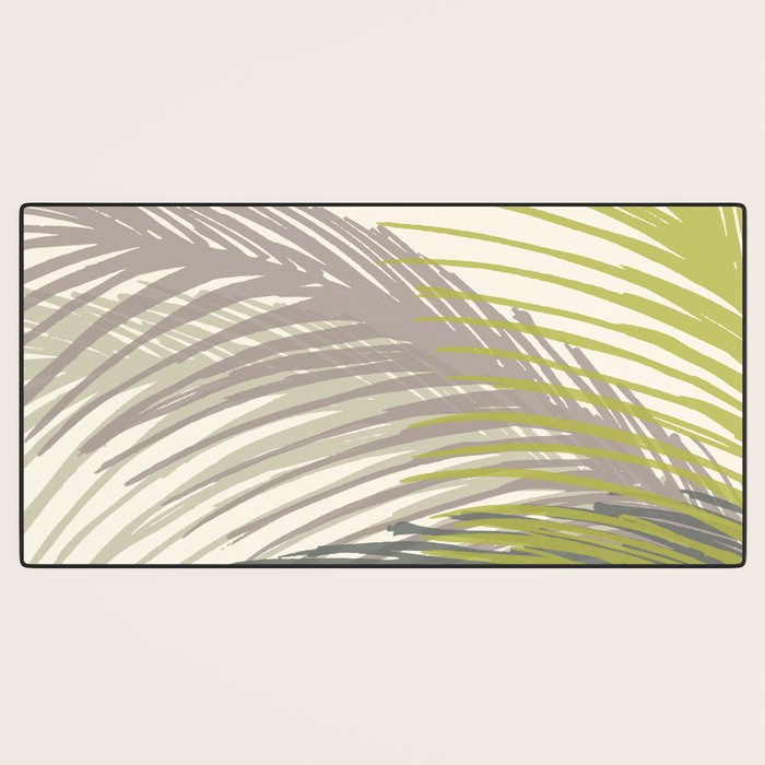Abstract Palm Tree Desk Mat Gallery Image 3