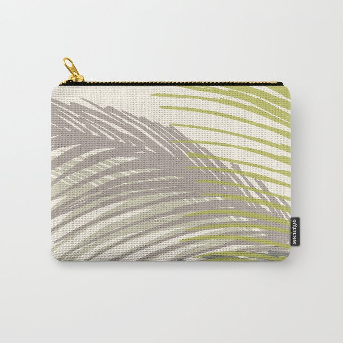Abstract Palm Tree Carry All Pouch Gallery Image 1
