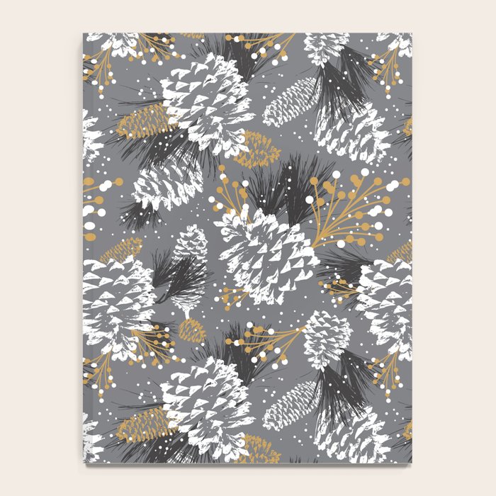 Festive Forest - Grey Notebook Gallery Image 4