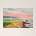 Pebble Beach Golf Course Hole 7 Welcome Mat Gallery Image 1