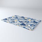 Feel the Cosmic Yoga blue Rug Gallery Image 3