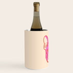 Hot Pink Bulldog Wine Chiller Gallery Image 2
