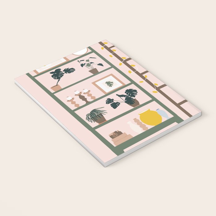 cat chilling out in the living room Notebook Gallery Image 3