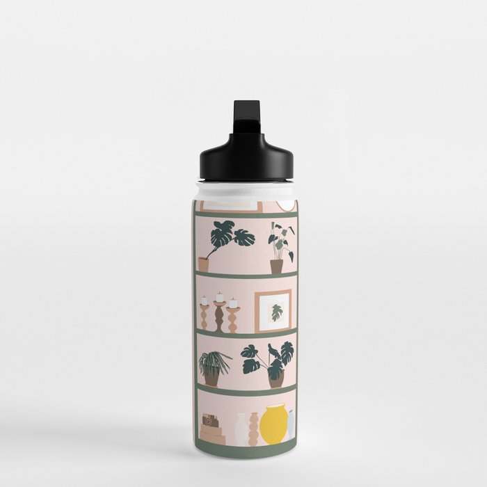 cat chilling out in the living room Water Bottle Gallery Image 3