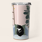 cat chilling out in the living room Travel Mug Gallery Image 2