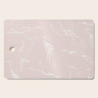 Cranes (Pink) Cutting Board Gallery Image 1