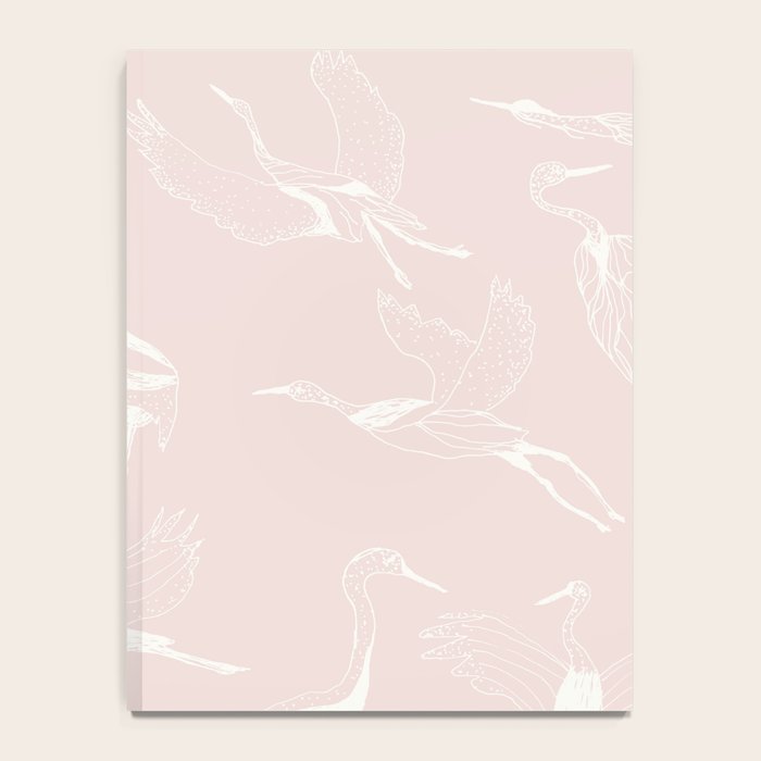Cranes (Pink) Notebook Gallery Image 4