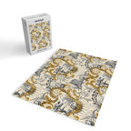 Rococo Raccoons - gold Jigsaw Puzzle Gallery Image 2