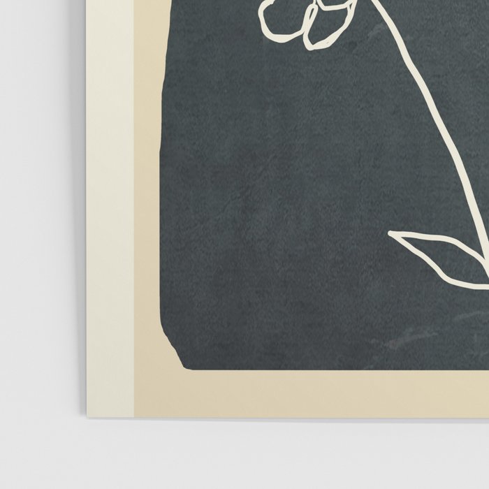 Sketch Line Flowers 4 Poster Gallery Image 3