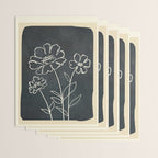 Sketch Line Flowers 4 Wrapping Paper Gallery Image 3