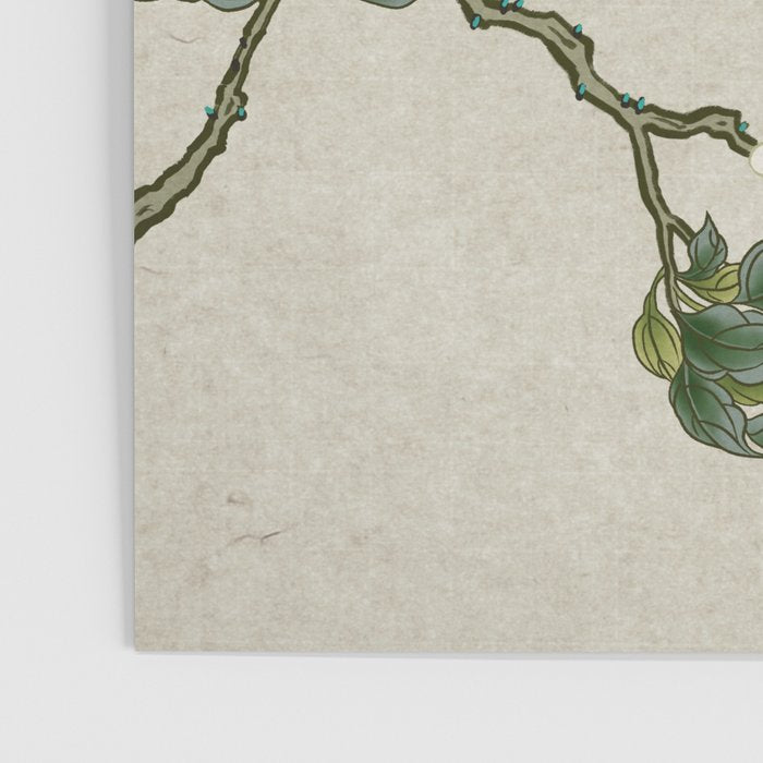 Pear flowers and butterflies type A - Minhwa : Koreafolkpainting Poster Gallery Image 3