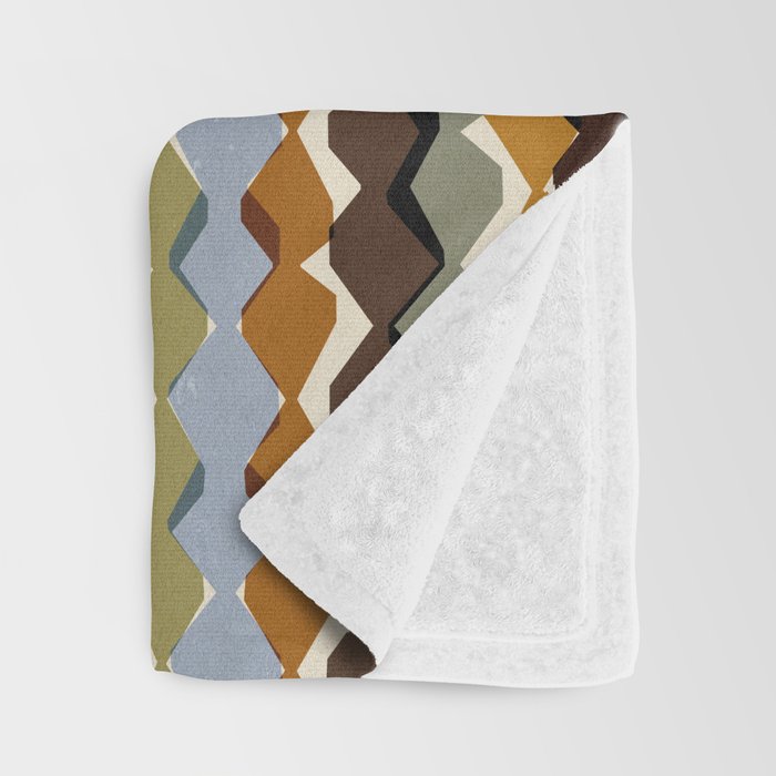 Natural Rhythm Waves Throw Blanket Gallery Image 3