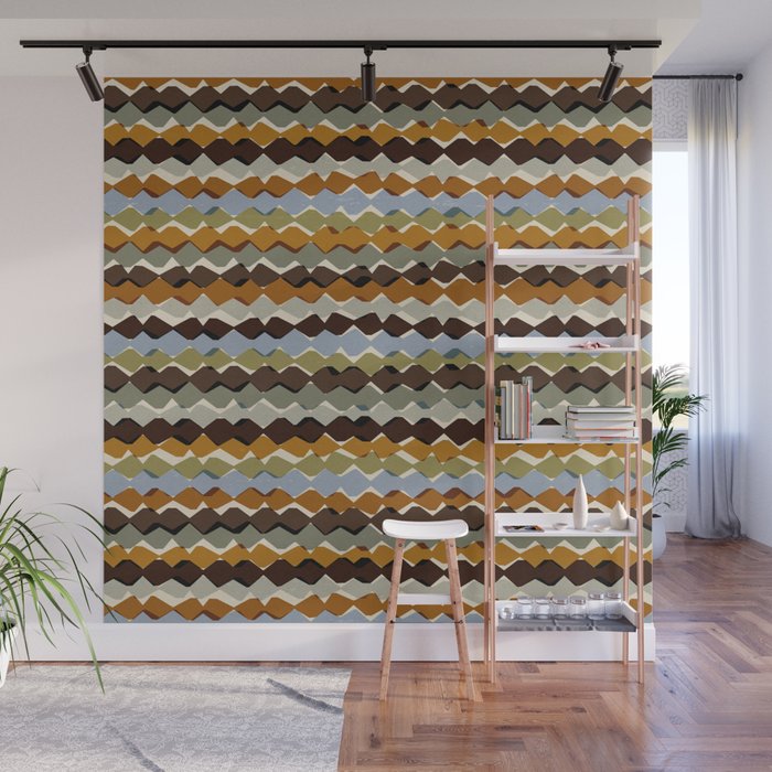 Natural Rhythm Waves Wall Mural Gallery Image 1