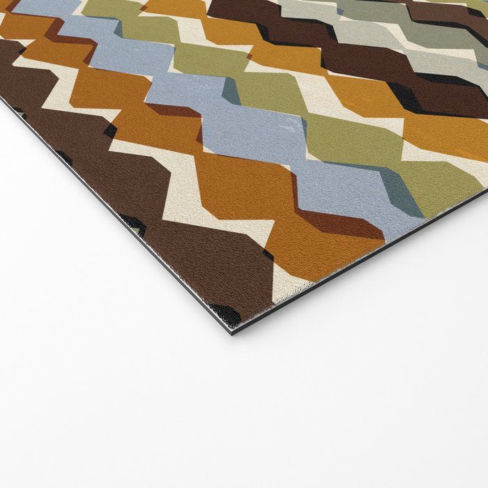 Natural Rhythm Waves Welcome Mat Gallery Image 2