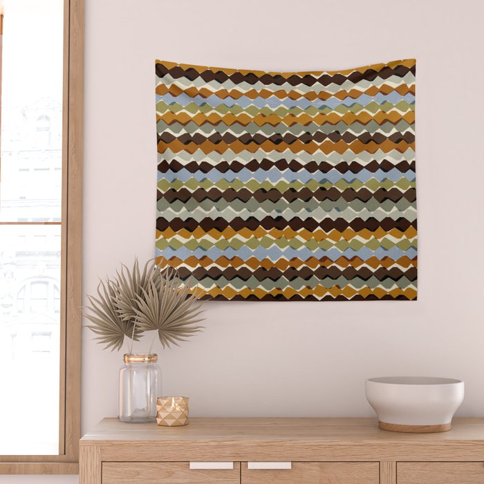 Natural Rhythm Waves Wall Tapestry Gallery Image 2