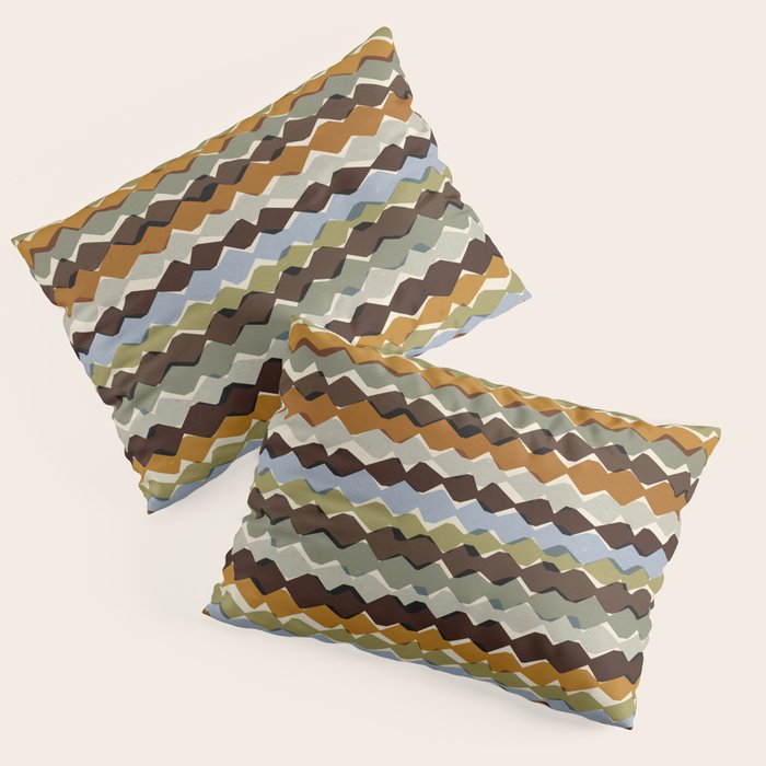Natural Rhythm Waves Pillow Sham Gallery Image 3
