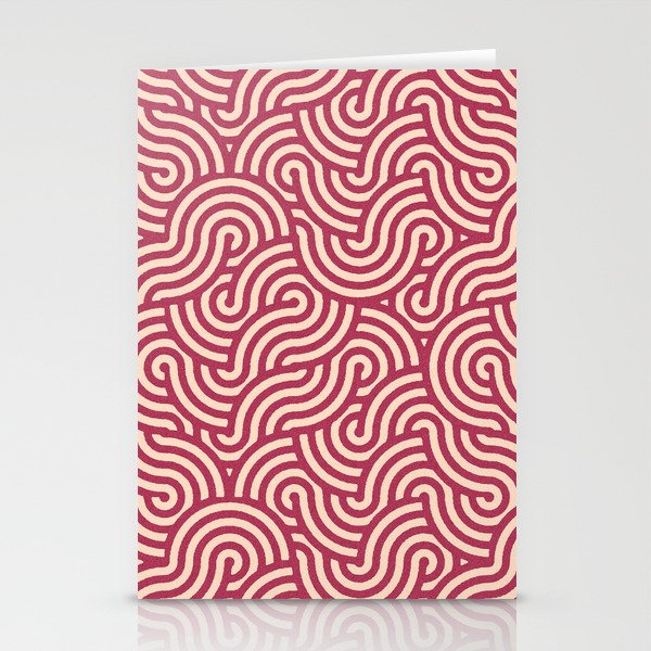 SWIRL - Onion and Almond Stationery Card Gallery Image 2
