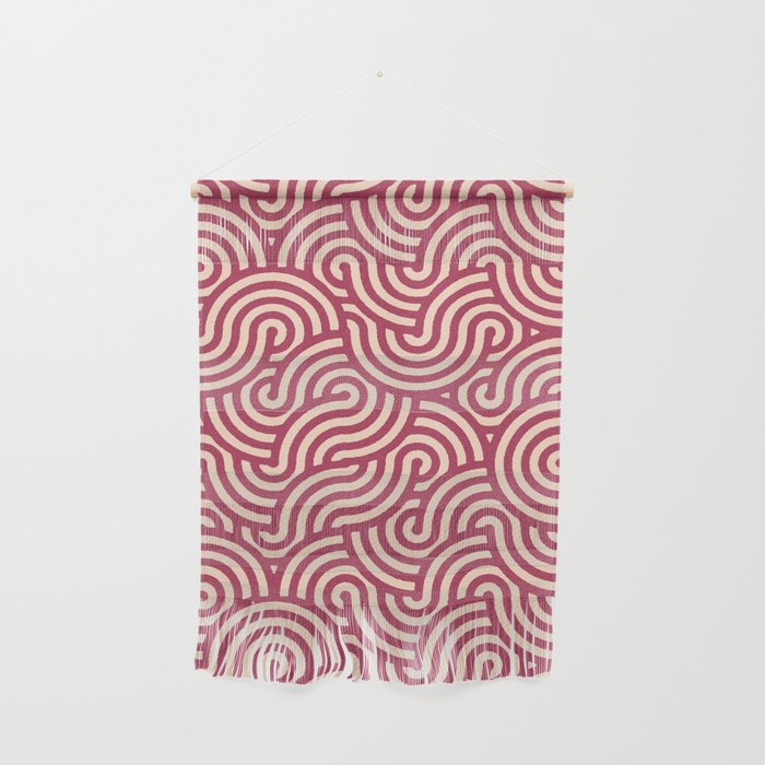 SWIRL - Onion and Almond Wall Hanging Gallery Image 1