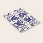 Mexican Talavera With Blue Birds Pattern by Akbaly Notebook Gallery Image 2