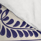 Mexican Talavera With Blue Birds Pattern by Akbaly Comforter Gallery Image 4