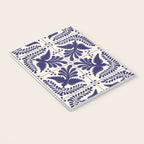 Mexican Talavera With Blue Birds Pattern by Akbaly Notebook Gallery Image 3