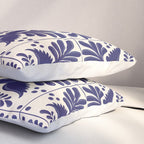 Mexican Talavera With Blue Birds Pattern by Akbaly Pillow Sham Gallery Image 3