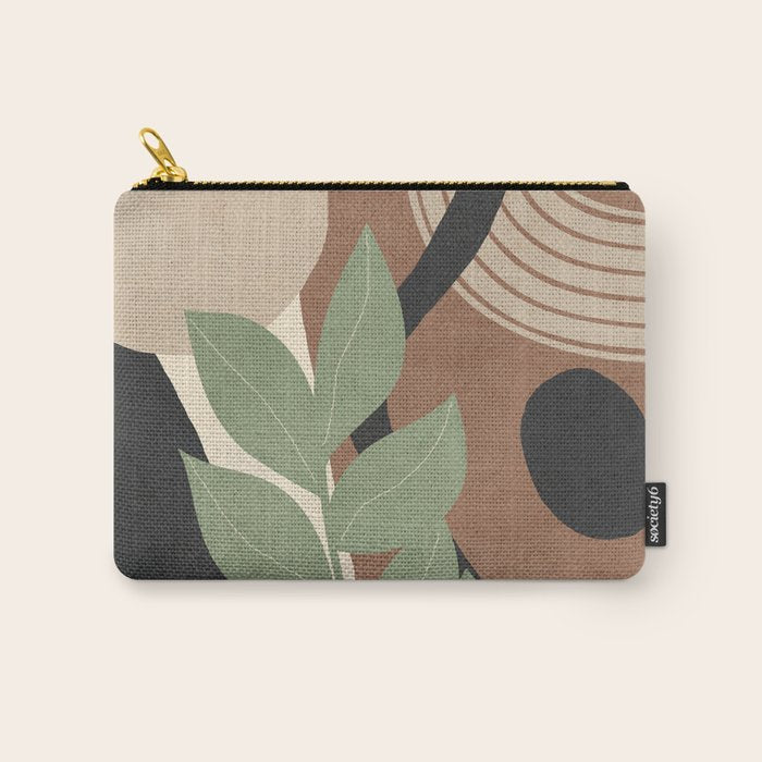 Branches in an abstract setting 01 Carry All Pouch Gallery Image 1