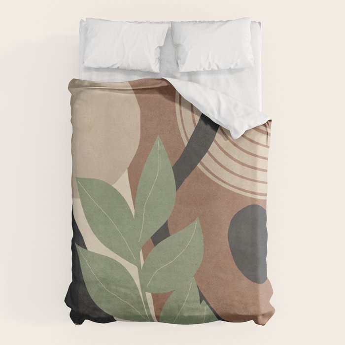 Branches in an abstract setting 01 Duvet Cover Gallery Image 6